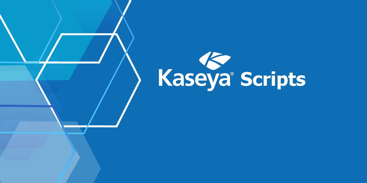 kaseya scripts